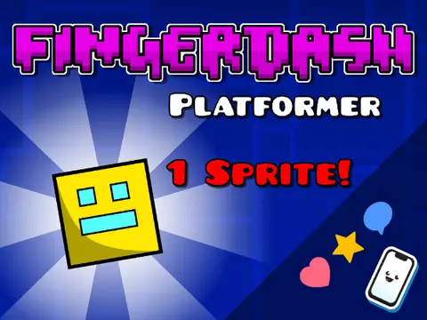 sprite fingerdash platformer