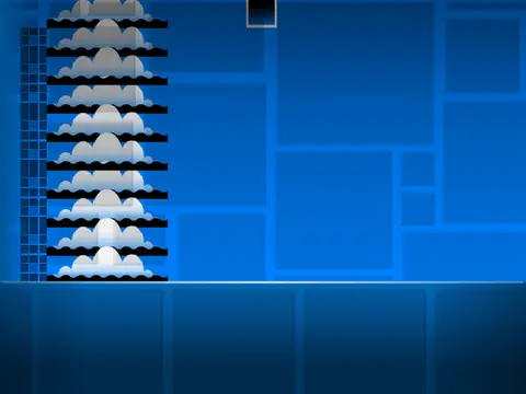 a random geometry dash level i made