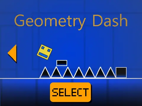 Auto Geometry Dash Scratch Version Gameplay Image