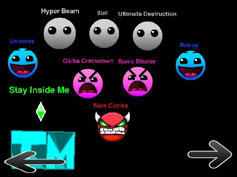 Awesome Geometry Dash Music Screenshot