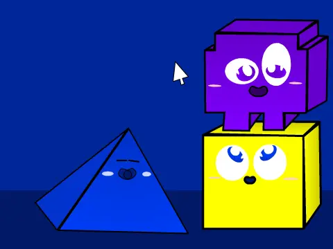 baby geometry dash animation