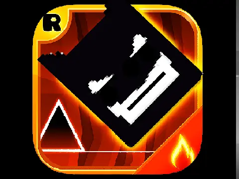 Batman themed Geometry Dash Meltdown mod with superhero elements