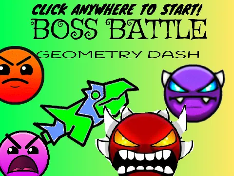 Geometry Dash Boss Battle screenshot