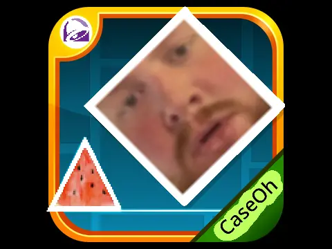 Caseoh Dash Demo - Geometry rhythm game screenshot