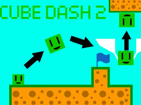 Cube Dash 2 geometry dash sequel screenshot