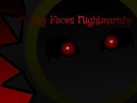 custom geometry dash difficulty faces nightmarishes remix