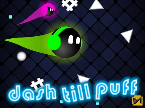 Dash Till Puff 3D - Three-dimensional geometry dash game