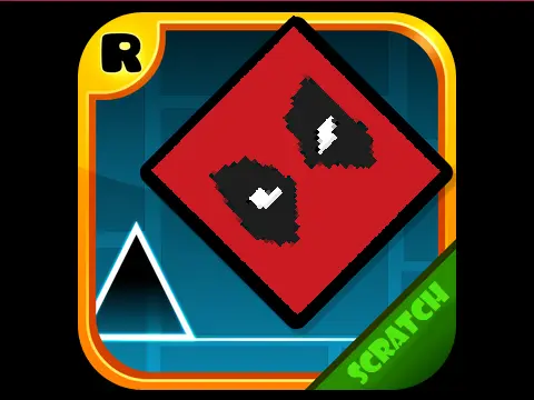 Deadpool Geometry Dash Game Logo
