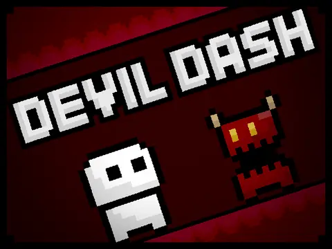 Devil Dash - Challenging geometry dash platform game
