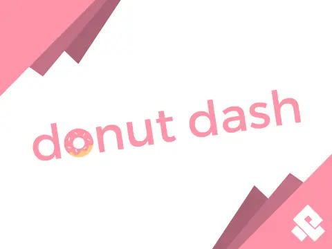 Donut Dash geometry dash style online game