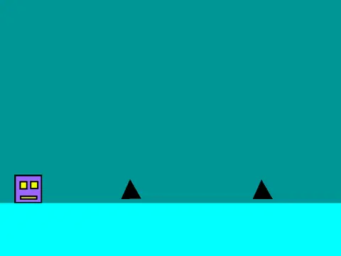 fan made geometry dash game