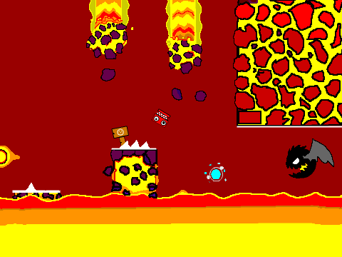 Finger-Dash Geometry Dash 2.1 Art artistic game