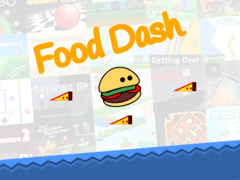 Food Dash - Culinary themed geometry dash game