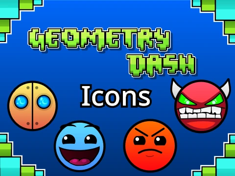 GD Vector Difficulty Icons - Vectorized Geometry Dash Assets | Arrow ...