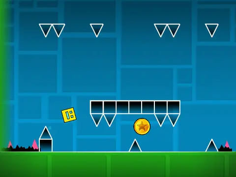 Geometry Dash Hacked Mod Game Screenshot