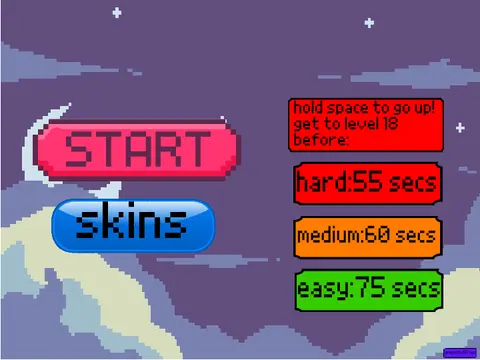 Play Geodash Wave online, a Scratch game challenging your Geometry Dash wave skills