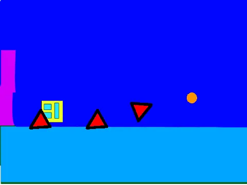 Take on the Geometrie Dash Impossible challenge, an extremely hard fan-made level