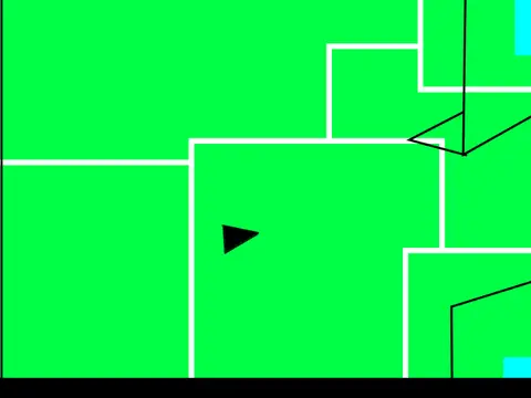 geometry arrow thing game error with win