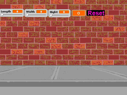 Screenshot of Geometry Calculator V2 showing 3D cube with rotation and detailed solution steps