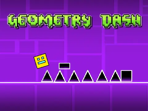 Take on the intense Geometry Dash challenge online