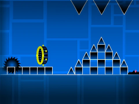 Screenshot of Geometry Dash God Of Death Hard Mode level