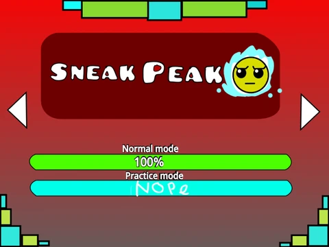 Geometry Dash sneak peak