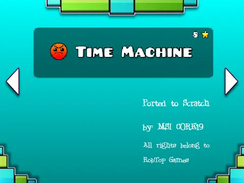 Geometry Dash MSI Corei9 level with enhanced visual effects