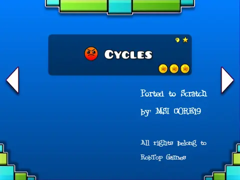 Play Geometry Dash MSI Corei9 edition online free