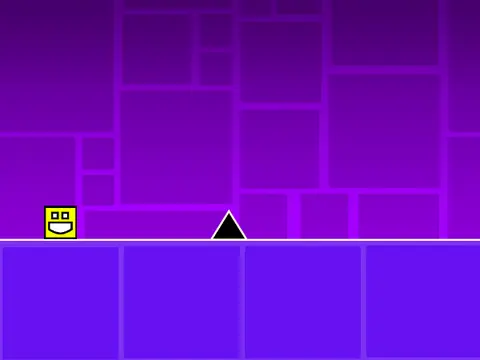 Geometry Dash online gameplay action