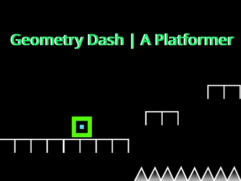 Geometry Dash A Platformer Screenshot