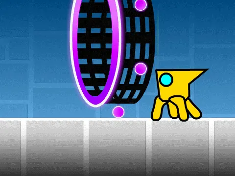 Geometry Dash Animation Spider Portal Screenshot
