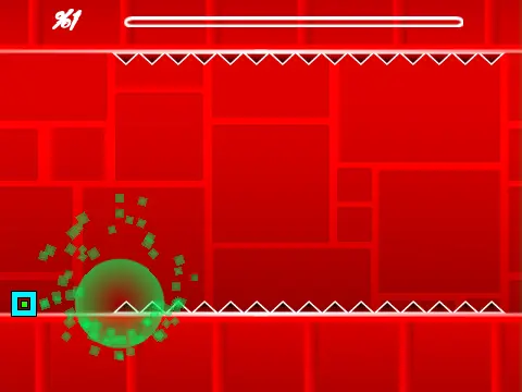 Geometry Dash Arrow V4 screenshot with advanced arrows