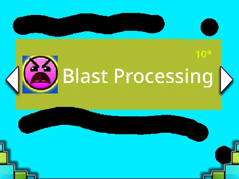 geometry dash blast processing comedy full level
