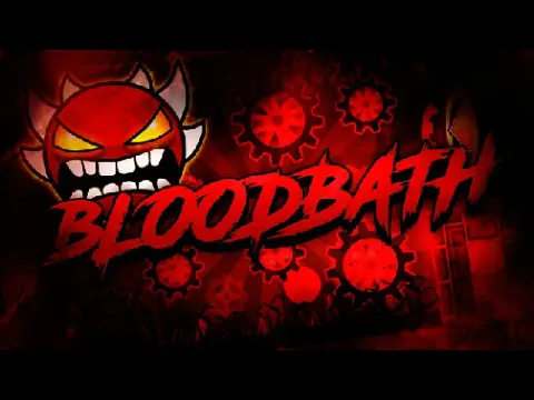 Play classic Geometry Dash Bloodbath demon level online