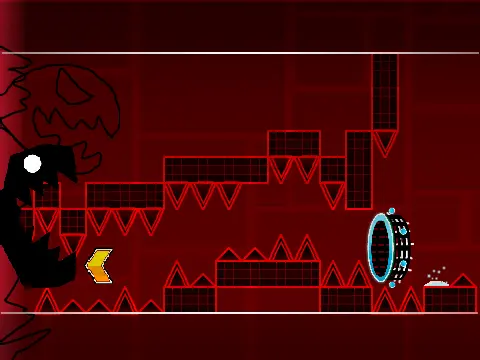 Geometry Dash Bloodbath by Riot V2 Logo