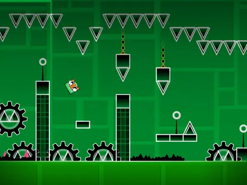 Geometry Dash Bloodbath-Deadlocked V2 gameplay screenshot