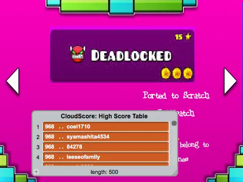 Geometry Dash Bloodbath-Deadlocked Screenshot