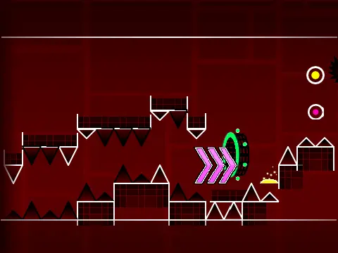 Geometry Dash Bloodbath Easier gameplay screenshot