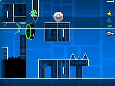 Geometry Dash Bloodbath Ending v2 demon level screenshot