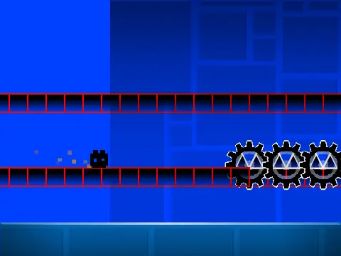 Geometry Dash Bloodbath Hack gameplay with hacks and mods enabled