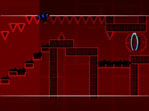 Geometry Dash Bloodbath hacked remix gameplay