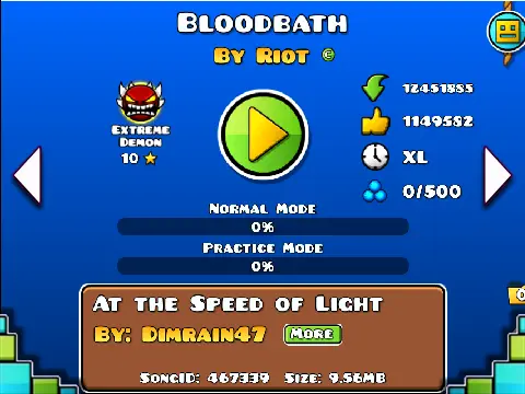 geometry dash bloodbath nerfed