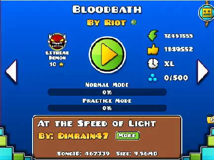 geometry dash bloodbath remix