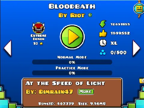 geometry dash bloodbath rm