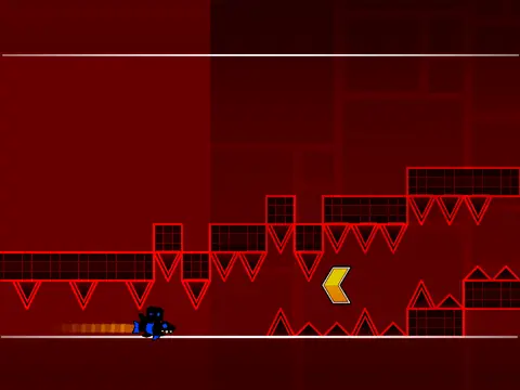 Geometry Dash Bloodbath V7 gameplay screenshot