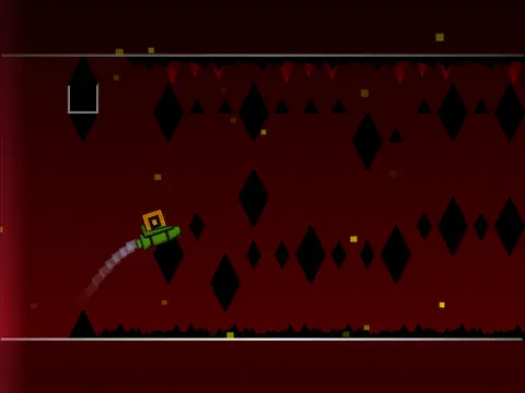 Geometry Dash Bloodlust NoClip level demonstration