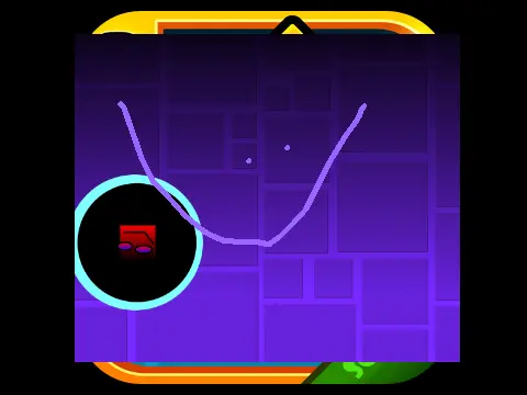 geometry dash but it is cool v