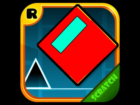 Geometry Dash But Sus among us impostor rhythm game