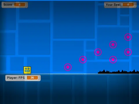 Geometry Dash Challenge Level Screenshot