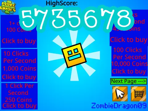 geometry dash clicker v